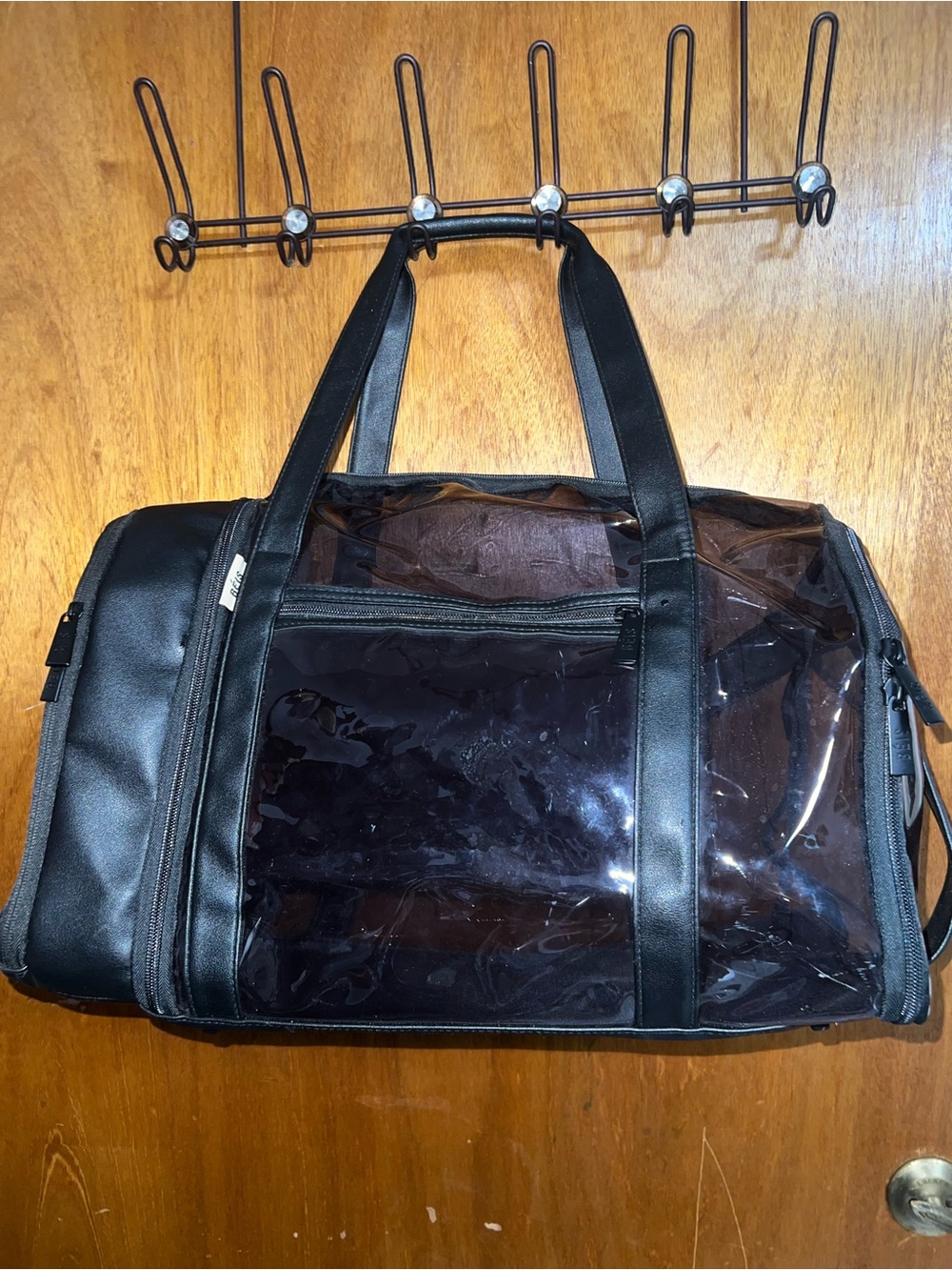 Beis transparent duffle bag